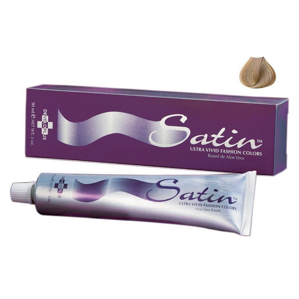 Satin Hair Color Beige Series Dark Beige Blonde with Aloe Vera Base 3.0Oz (90ml)